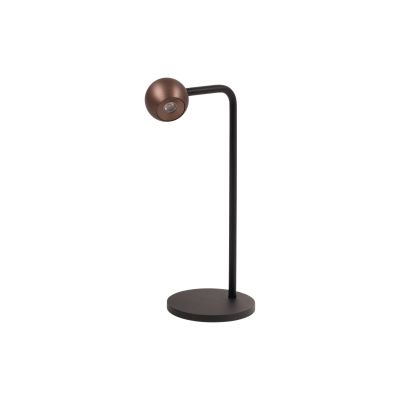 Lucide MONTANA - Table lamp - LED Dim. - 1x5W 2700K - Coffee - Premium
